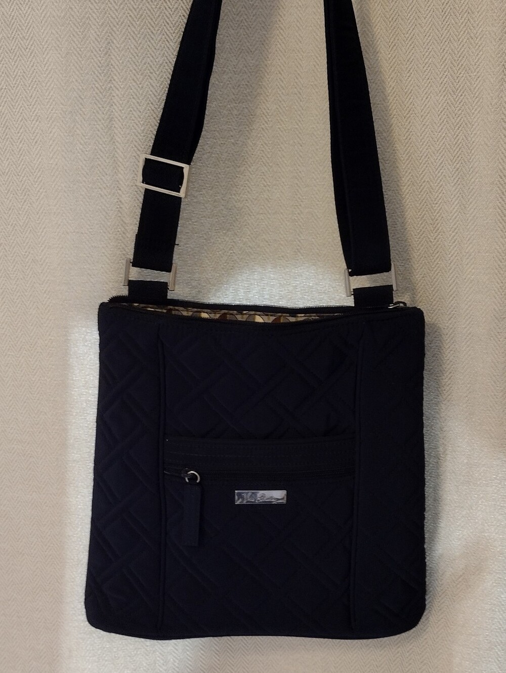 Vera Bradley Navy Blue Quilted Crossbody Bag